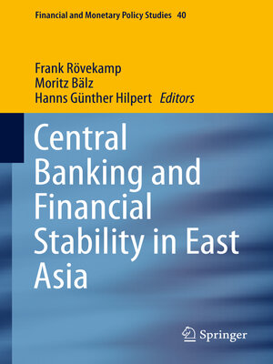 cover image of Central Banking and Financial Stability in East Asia